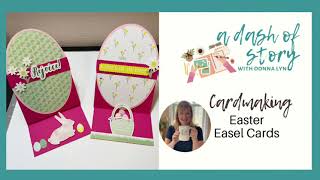 DIY Easter Egg Easel Card Idea