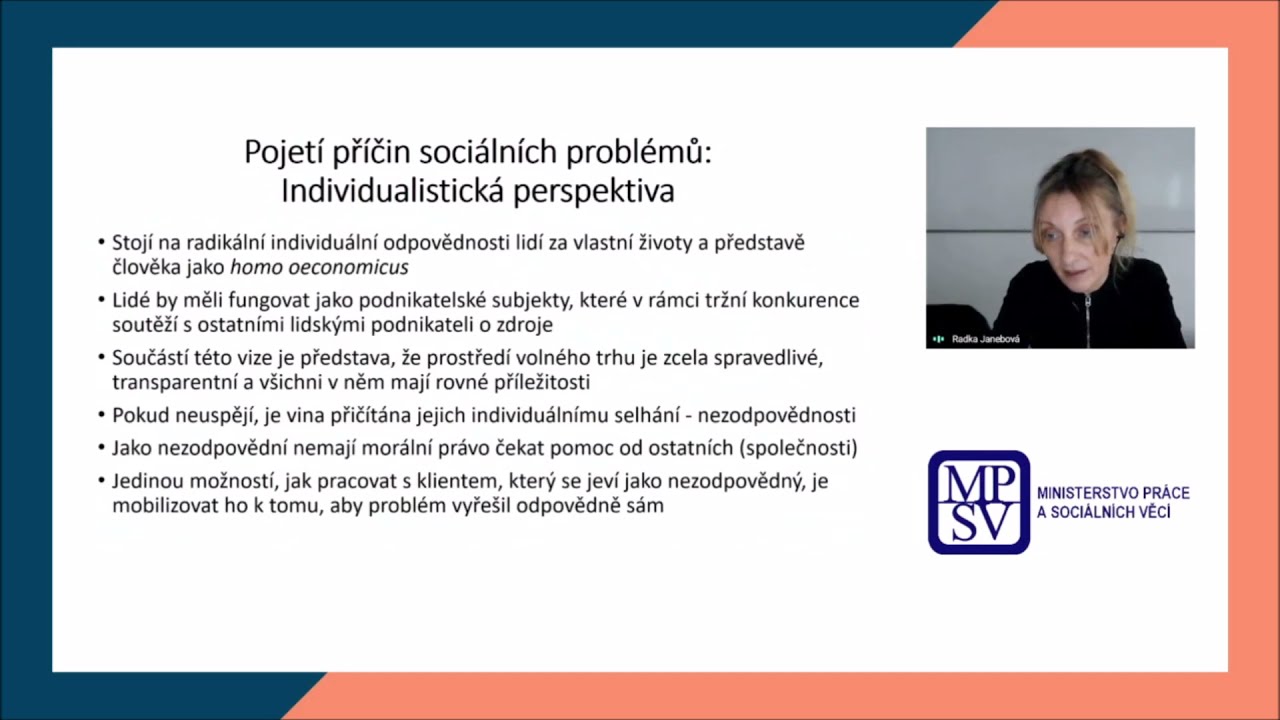 Konference ke Světovému dni sociální práce – Mgr. et Mgr. Radka Janebová, Ph.D., UHK