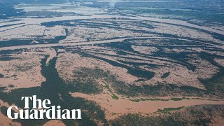 Aerial Footage Shows Scale Of Flooding In Brazils Rio Grande Do Sul