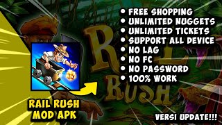 RAIL RUSH MOD APK [ NO PW ] || VERSI UPDATE!!! screenshot 1