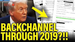 DARK Secrets of BACKCHANNEL of TRUMP to EPSTEIN EXPOSED !!