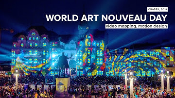Ziua Internationala Art Nouveau - Video Mapping Vulturul Negru
