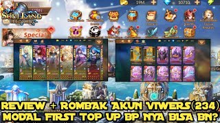 REVIEW + ROMBAK AKUN VIWERS(234) MODAL FIRST TOP UP  BISA 18 BN?|Soul Land Reloaded screenshot 3