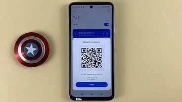 How to share wifi password with QR code, connect wifi by scanning QR code on Xiaomi Android 12