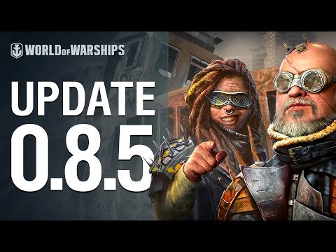 Dasha Presents Update 0.8.5 | World of Warships