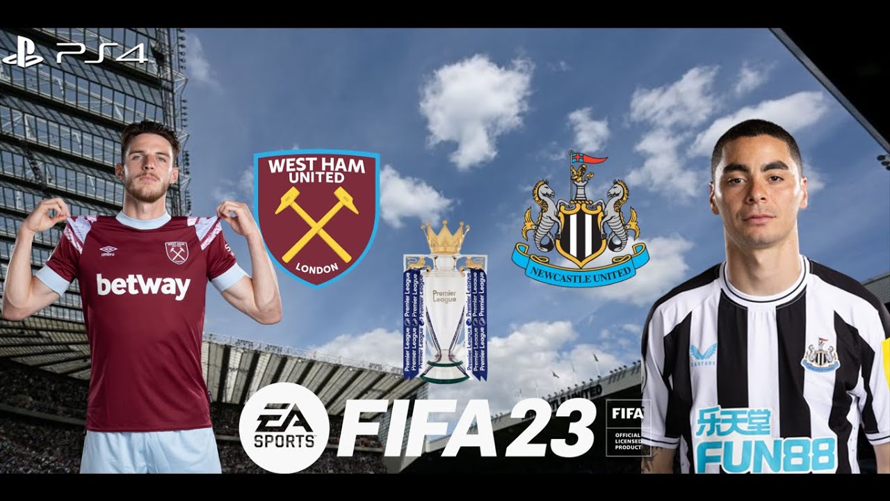 FIFA 23 - West Ham United  vs Newcastle United - Premier League 22/23 | Full Gameplay | PS4 PRO