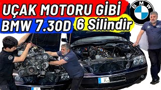 BMW 7.30D UZAY GEMİSİNİN MOTORUNU SÖK SÖK BİTİREMEDİK | Kan Ter İçinde Kaldık !