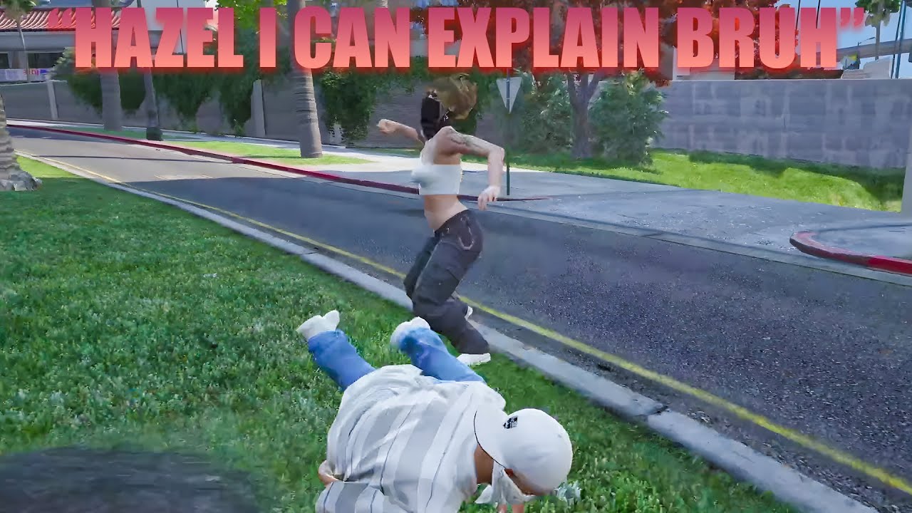 Peanut Gets Beaten Down By Hazel for Stirring With Mr.K | Nopixel 4.0