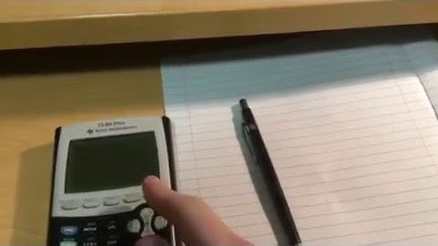 Find the Zeros of an Equation with a TI-84 Calculator using SOLVER