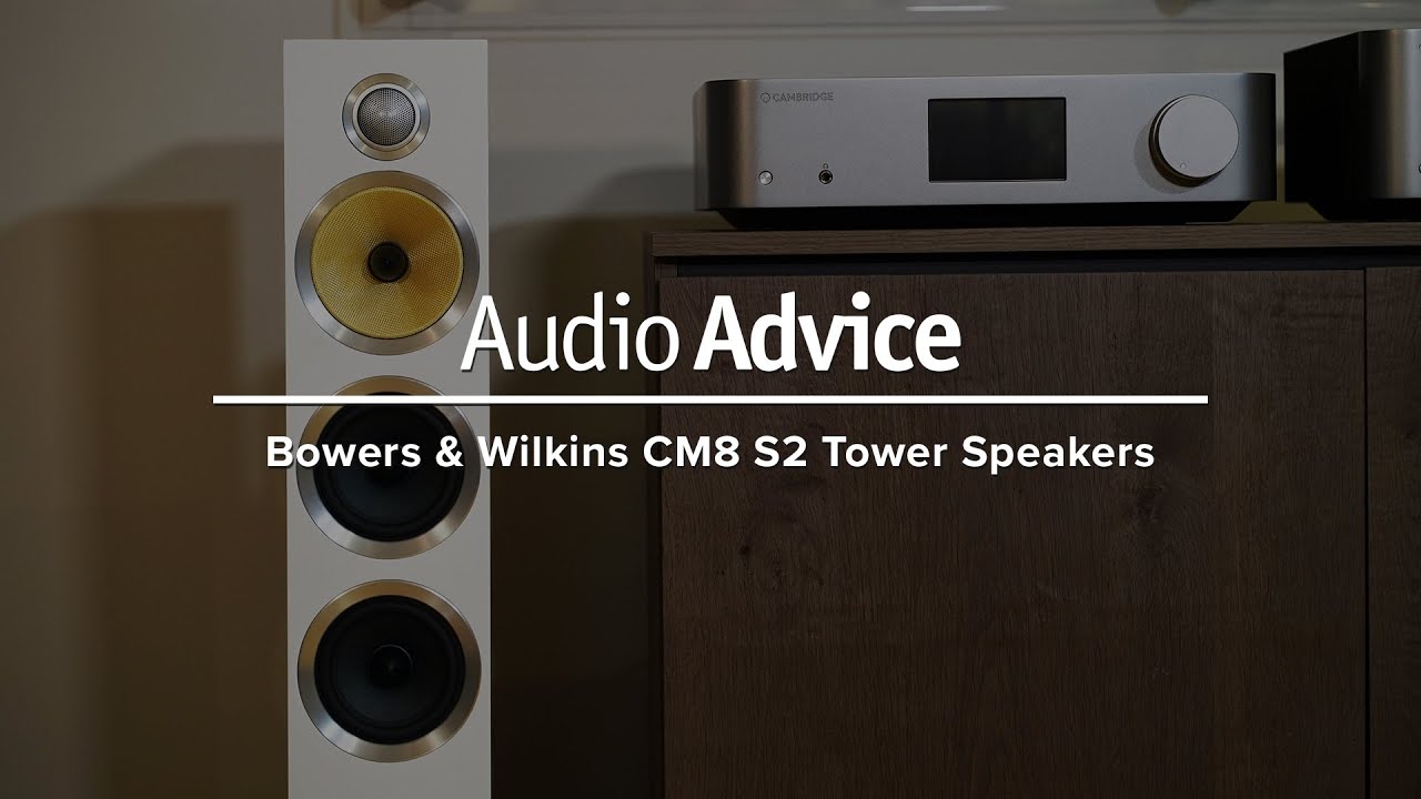 Bowers & Wilkins CM8 S2 Tower Speaker Review! SOUNDS AMAZING!