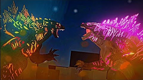 Thermo Godzilla Vs Evolved Godzilla |  Animation