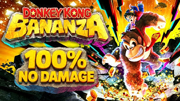 Donkey Kong Bananza – Full Game Walkthrough | 100% No Damage Gameplay