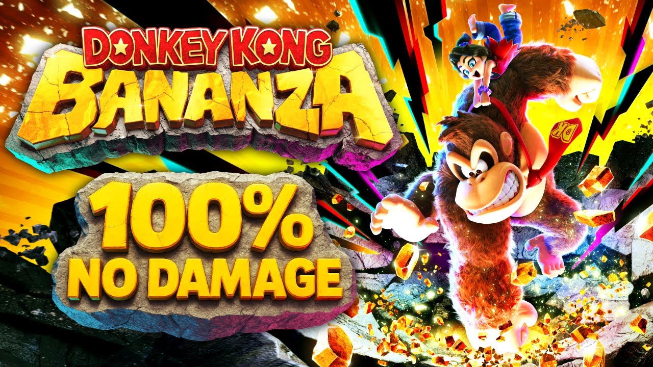 Donkey Kong Bananza – Full Game Walkthrough | 100% No Damage Gameplay