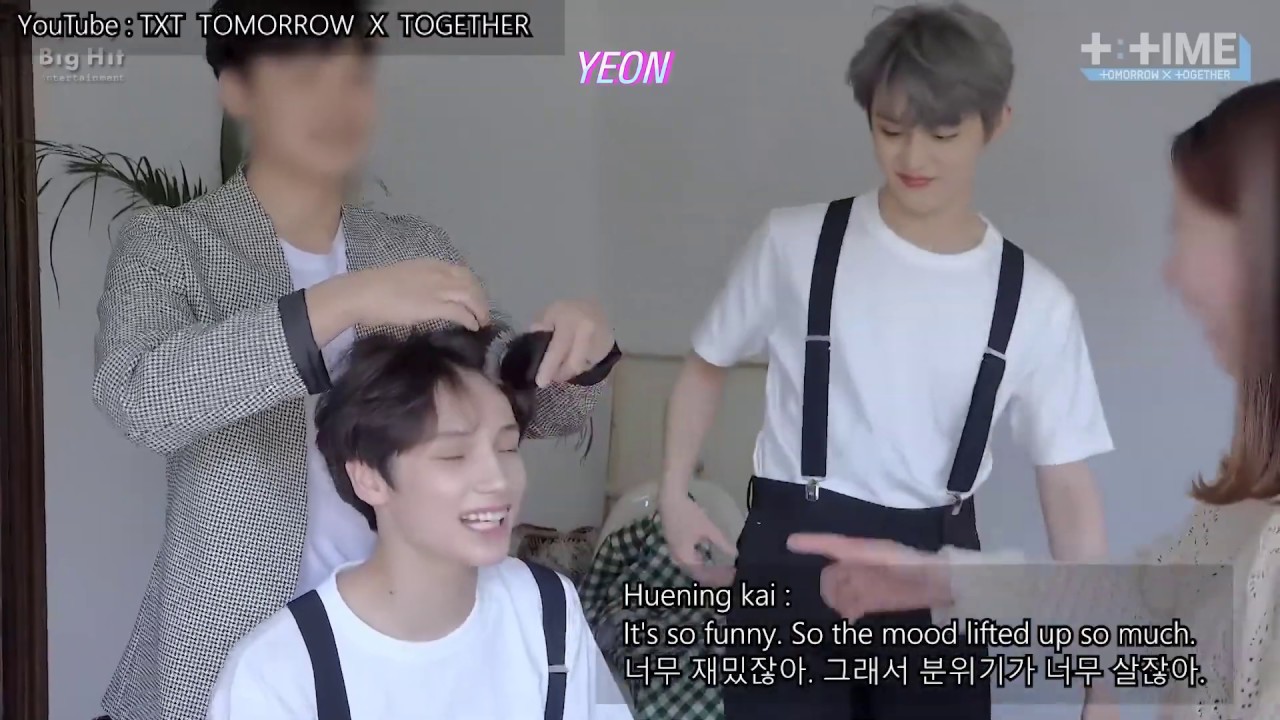 txt logo [ENG SUB] TXT [T TIME] Tom&Jerry #YEONJUN #HUENINGKAI