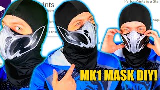 Sub-Zero DIY's Bi-Han's Mortal Kombat 1 Mask By Parton Prints | MK1 COSPLAY PARODY!