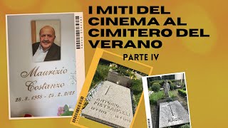I miti del CINEMA al CIMITERO del VERANO. Parte Quarta #roma #verano #cinema