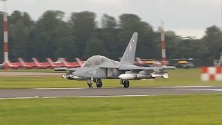 Yakovlev Yak-130 Mitten from the Russian Air Force flying Display at RIAT 2012 AirShow