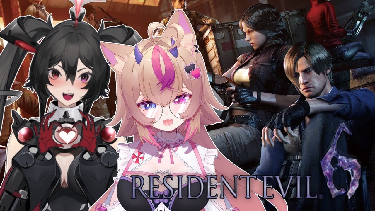 【 Resident Evil 6 】YURI VACATION IN CHINA! w/ @VeronicaHex !!【Mizuki Akemi】