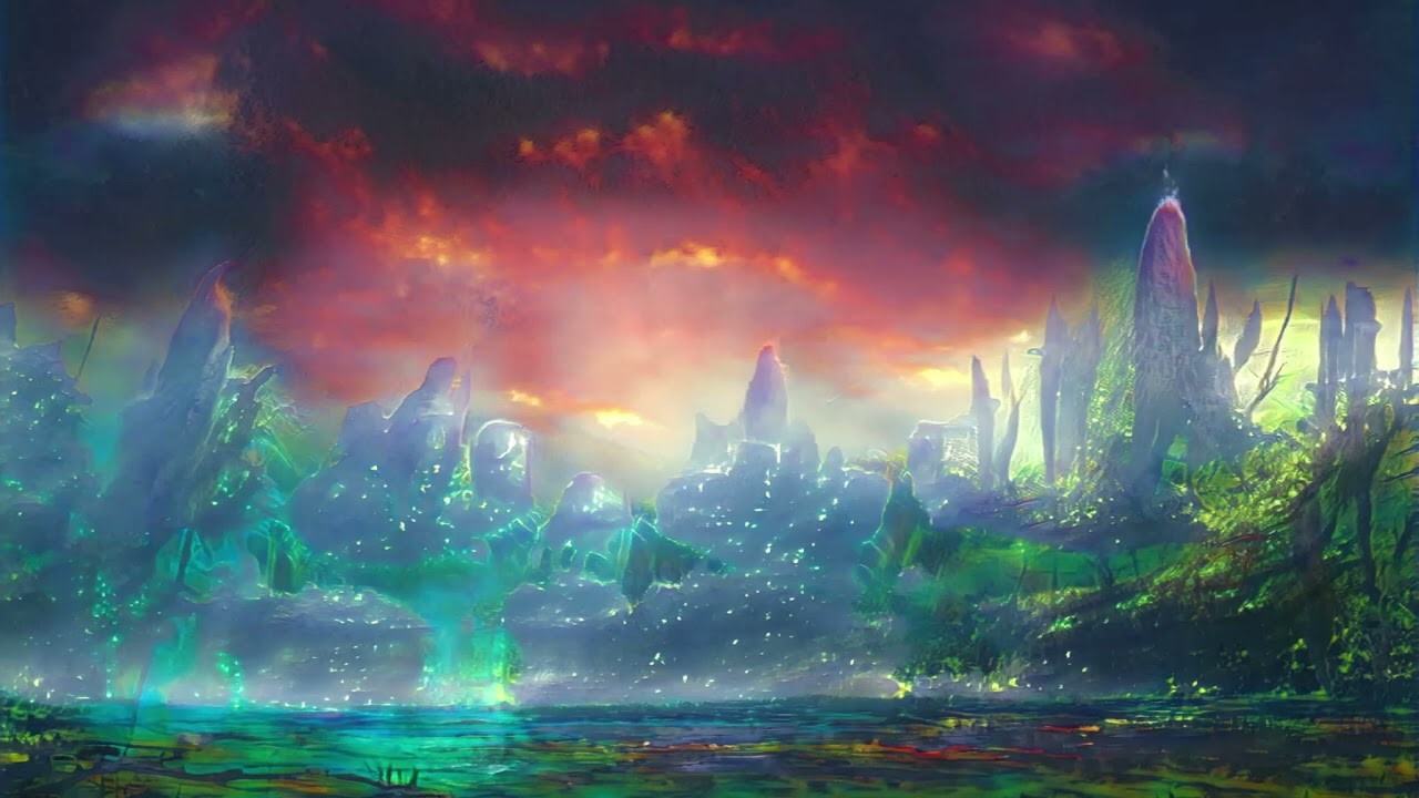 Sonido Ambiente de un Mundo Abstracto, Exótico y Psicodélico 🪐​ // Ciencia Ficción Efecto de Sonido