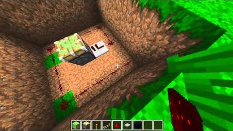 Minecraft redstone tutorial  | slime block trampoline