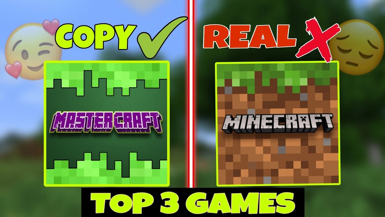 TOP 3 BEST COPY GAMES LIKE MINECRAFT 1.20 JAVA EDITION 🤩 | BEST ...