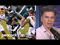 Why did Doug Pederson take out Jalen Hurts for Nate Sudfeld? | Pro Football Talk | NBC Sports