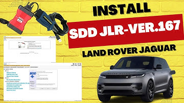 How to install JLR SDD version 167 2025 Programming offline