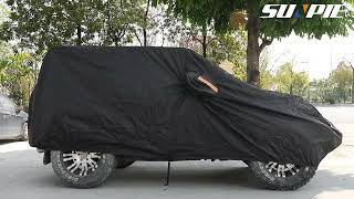 Sunpie - All Weather Waterproof Jeep Wrangler 2-Door Car Cover for 1987-2025 Jeep YJ TJ LJ JK JL