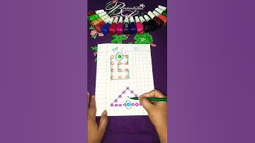 Draw a Checkered Path With Numbers #shorts #art #drawingtutorials #viral