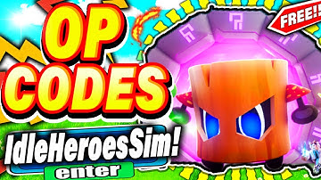 IDLE HERO SIMULATOR *CODES* NEW SECRET CODES IN ROBLOX IDLE HERO SIMULATOR ROBLOX!