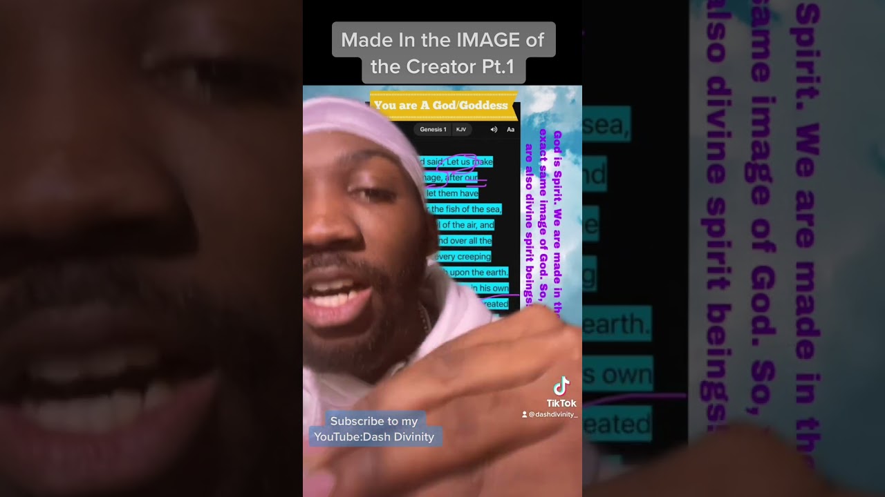 Made in the Image of the creator Pt.1