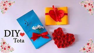 3 أفكار لكروت / بطاقات تهنئة للمناسبات سهلة  وجميلة / اعمال يدوية من الورق/ paper greeting card