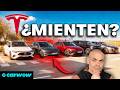 ¿TESLA O MERCEDES? ¿CUÁL ES LA AUTONOMÍA REAL DE LOS COCHES ELÉCTRICOS MÁS EFICIENTES EN CARRETERA?