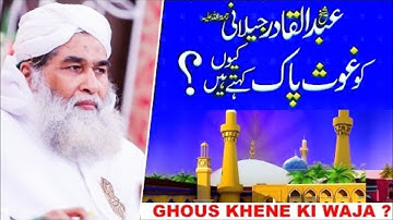 New Bayan Ghous E Azam Shaikh Abdul Qadir Jilani Kon Hain? | Ghaus e Azam Ka Matlab | M Ilyas Qadri