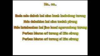 Karoke Membas-Embas by Fida Purnama Tarigan.