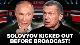 ⚡️CONFLICT IN KREMLIN! Solovyov kicked out right before broadcast. Putin starts purging