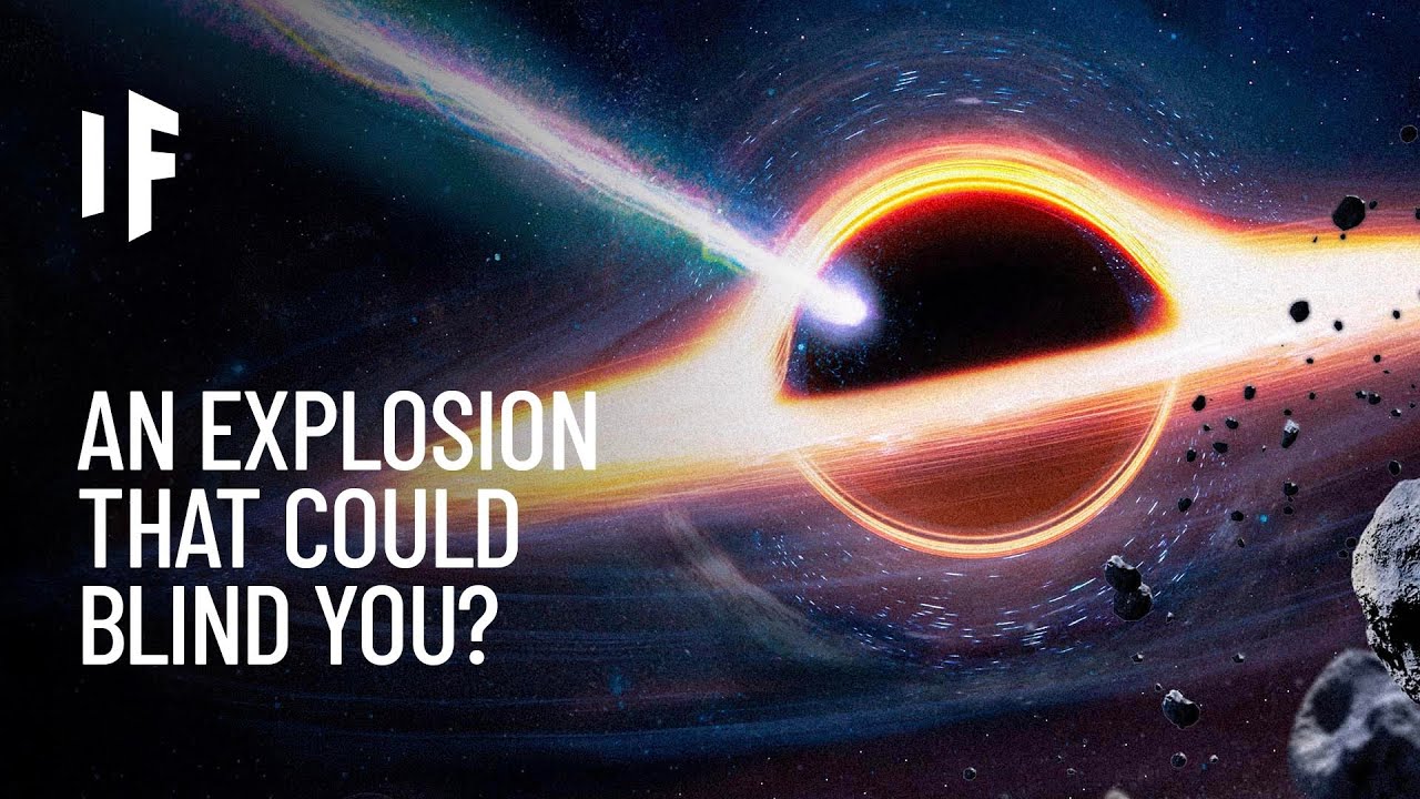 What If A Gamma-Ray Burst Hit A Black Hole?