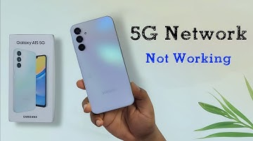 Samsung Galaxy A15 5G Network Problem Solved | How to Turn ON 5G Network in Samsung Galaxy A15