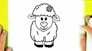 رسم خروف العيد | رسم خروف بمناسبة عيد الاضحى المبارك 2021