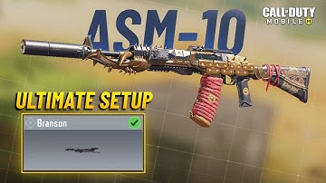 ASM-10 "Branson Barrel" Edition Best Setup CODM