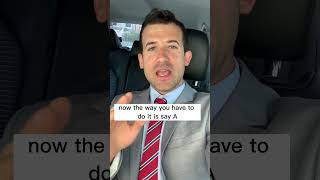 Do you have to say the alphabet backwards when you are accused of DUI