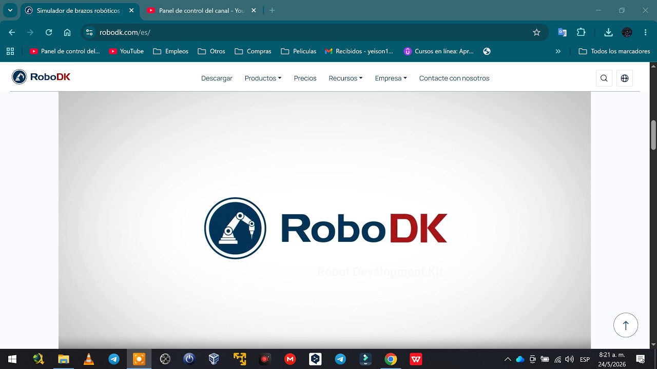 DESCARGA A INSTALACION DE EL PROGRAMA ROBODK (SIMULACION DE ROBOTS ...
