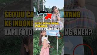 This Japanese Voice Actress Took A Weird Photo In Indonesia anime voiceactress japanese shor