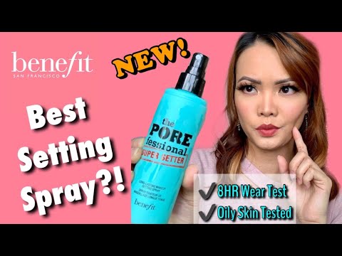 NEW Benefit POREfessional Super Setter REVIEW & WEAR TEST | Best Setting Spray?-thumbnail
