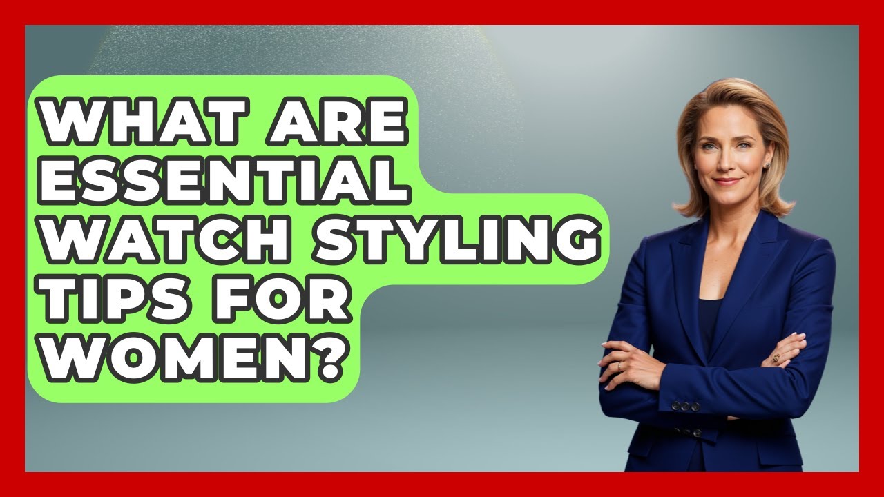 What Are Essential Watch Styling Tips For Women? - Age With Style Coach
