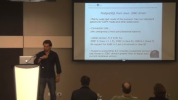 PostgreSQL and Java: Best Practices - Alvaro Hernandez