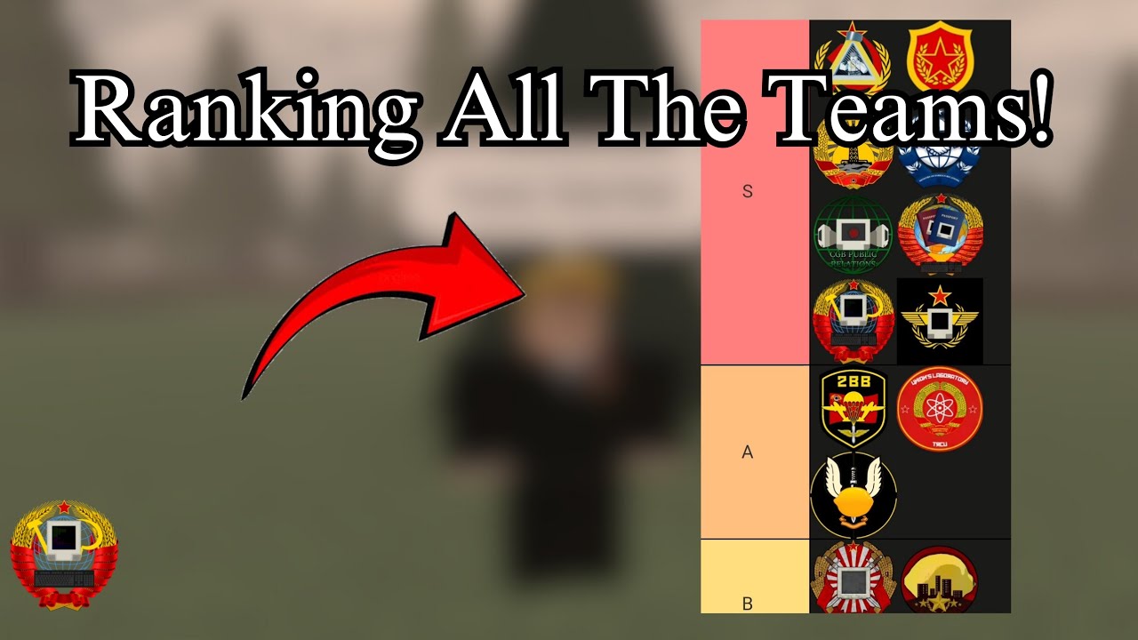 Ranking All Team On Papers Pls! | Roblox TCU