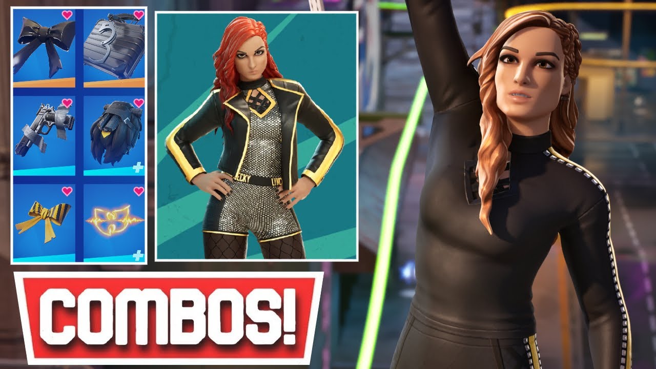 Fortnite Becky Lynch Skin  Epic Outfit - Fortnite Skins