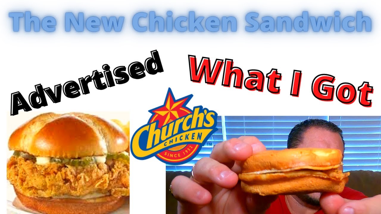New Church's Chicken Sandwich This? YouTube