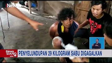 Polda Sulawesi Tengah Gagalkan Penyelundupan Sabu Seberat 29 Kilogram #iNewsSiang 29/12